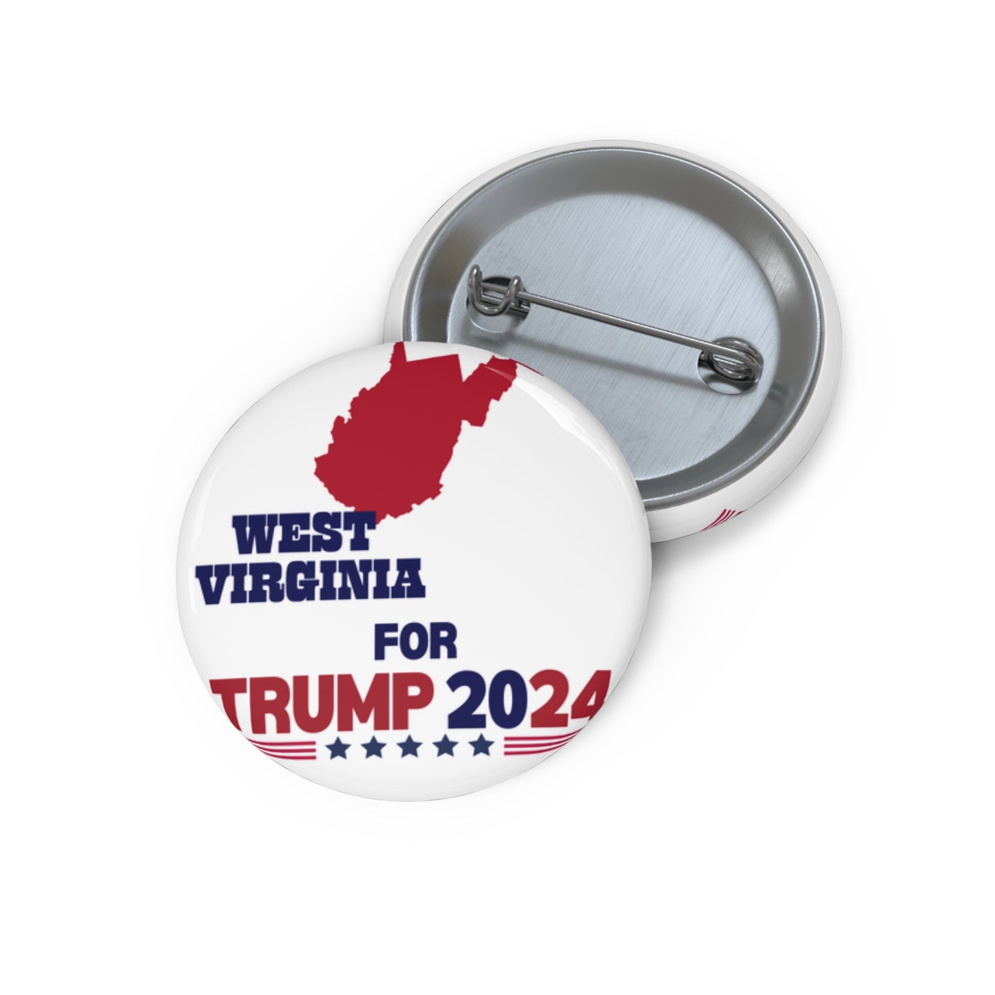 West Virginia for Trump Pin Buttons