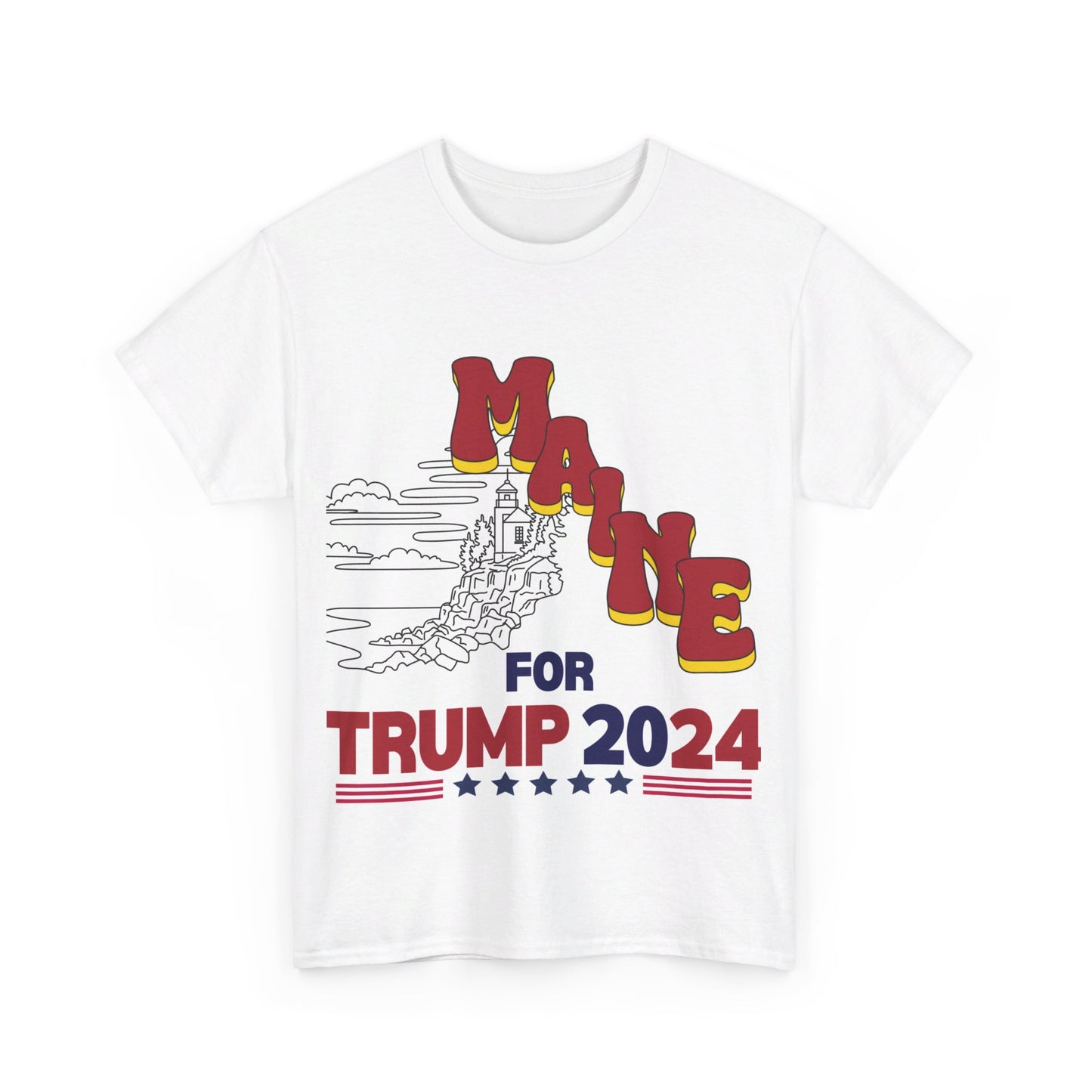 Maine for Trump Cotton Tee