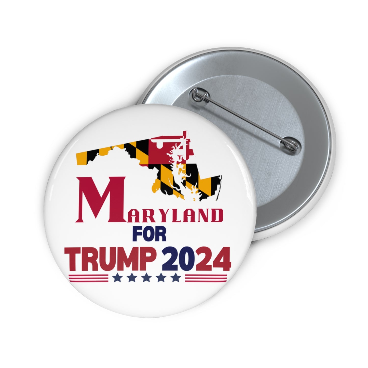 Maryland for Trump Pin Buttons