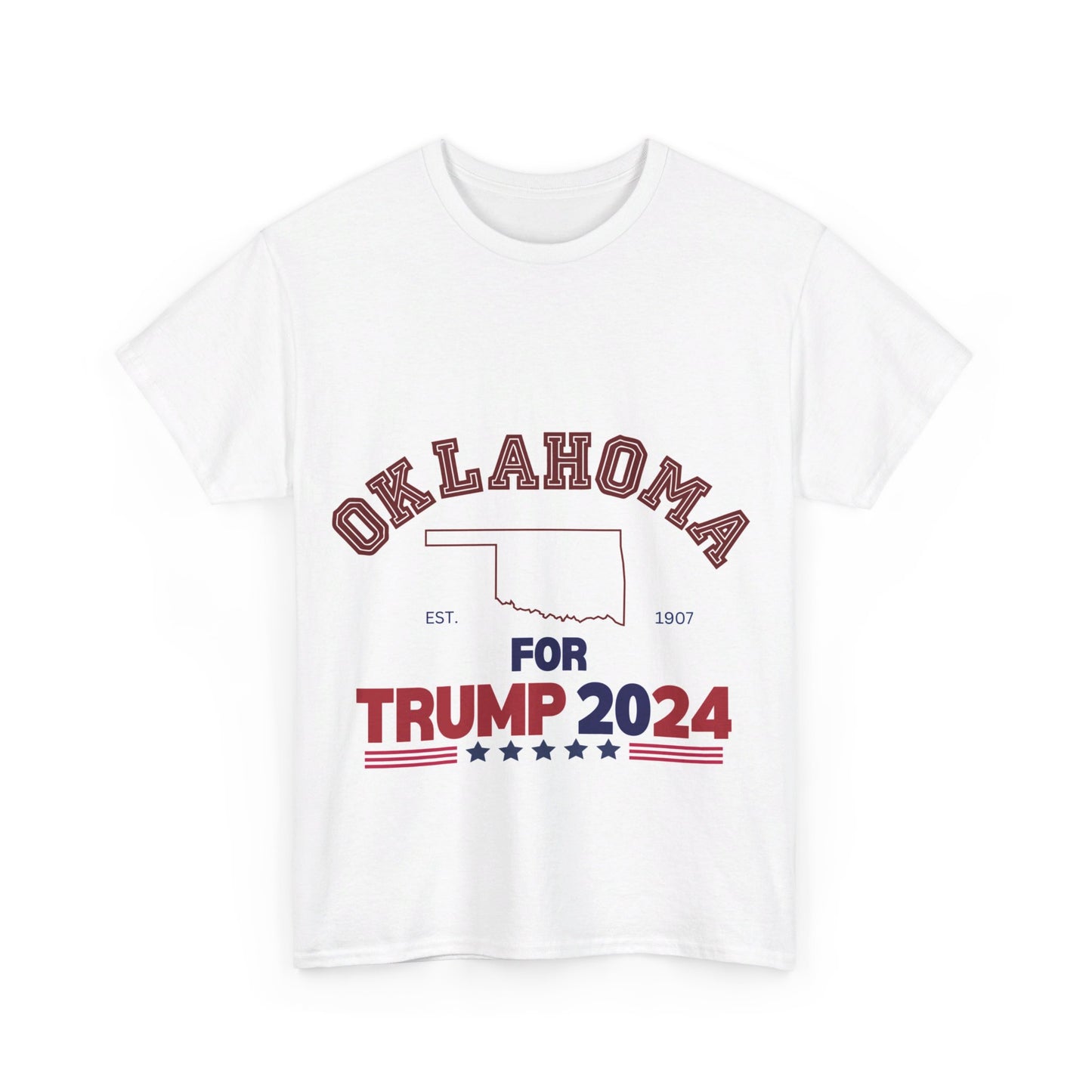 Oklahoma for Trump Cotton Tee