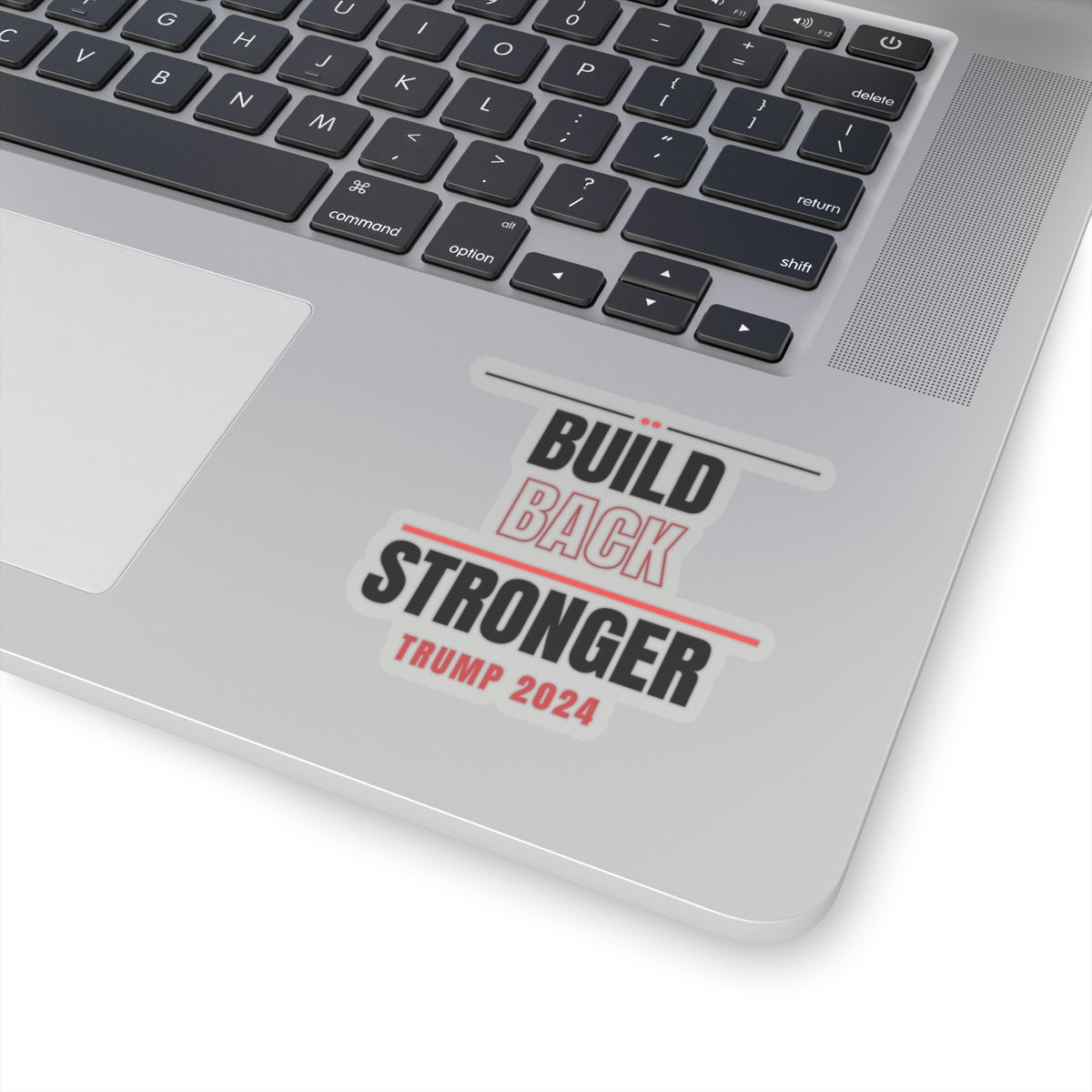 Build Back Stronger Trump Kiss-Cut Stickers