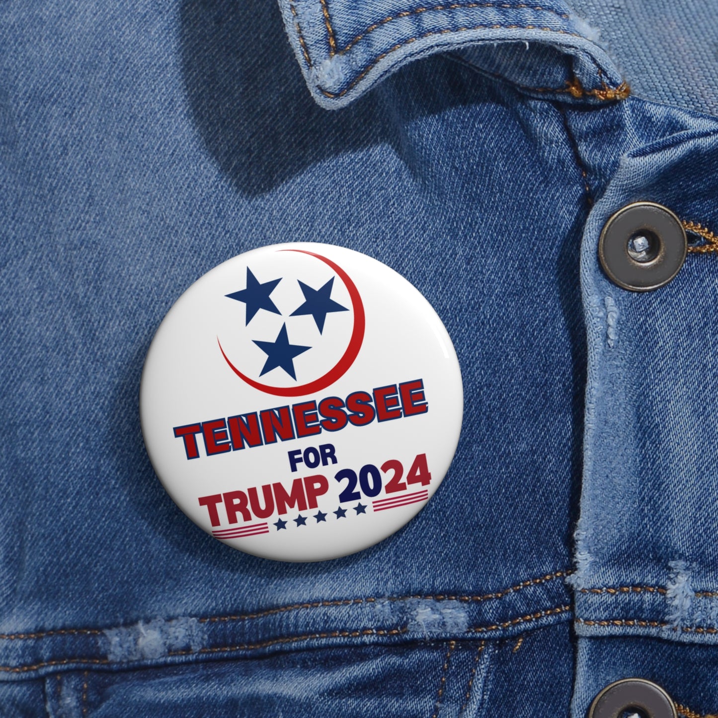 Tennessee for Trump Pin Buttons