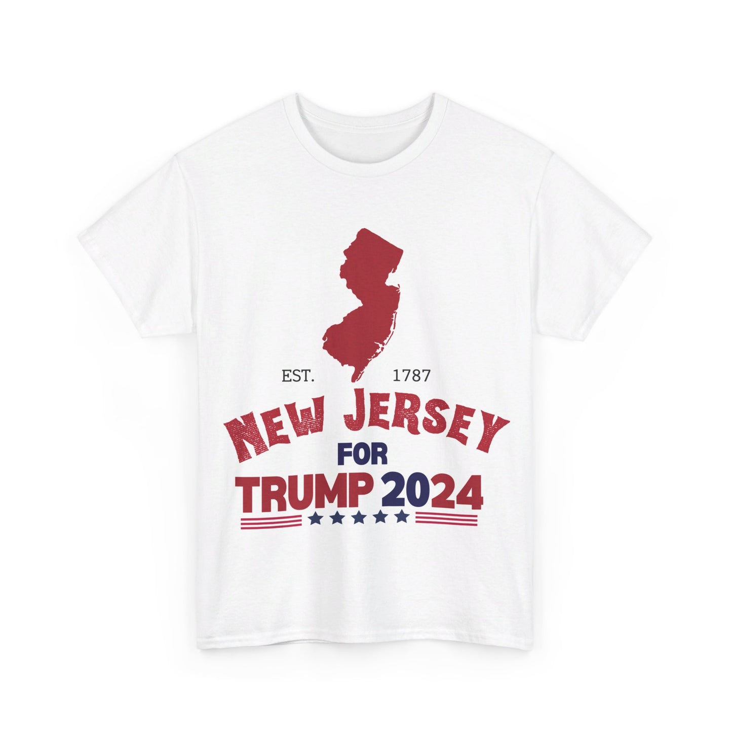 New Jersey for Trump Cotton Tee