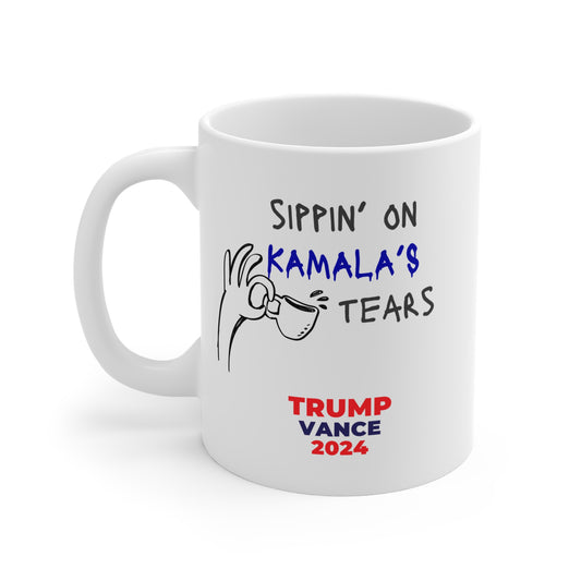 Sippin' on Kamala'a Tears Mug 11oz