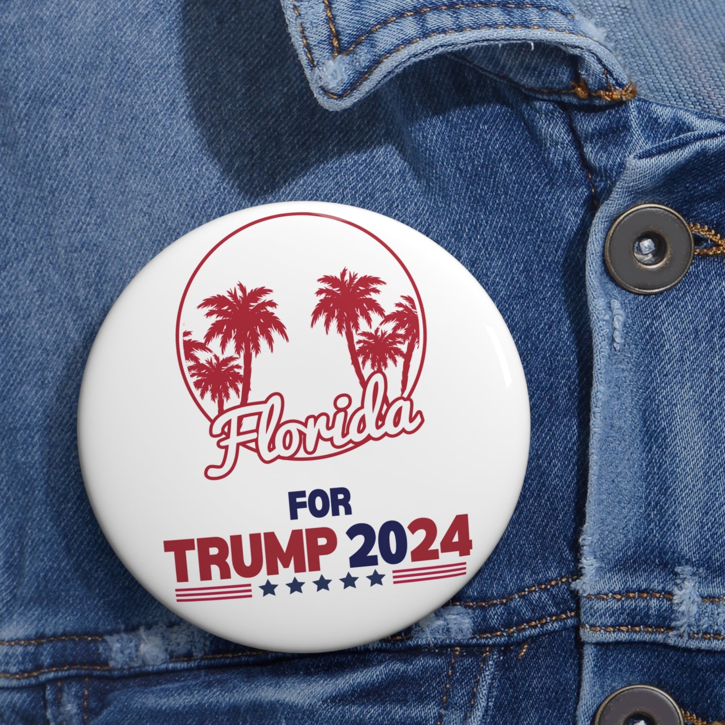 Florida for Trump Pin Buttons