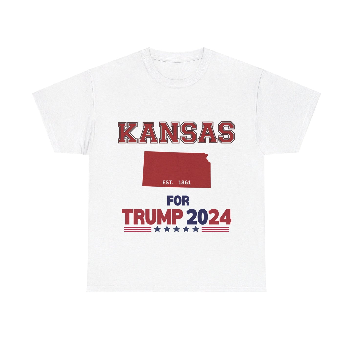 Kansas for Trump Cotton Tee