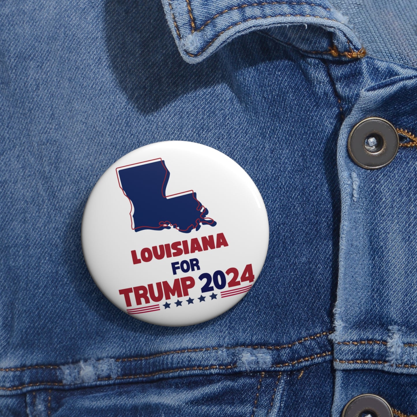 Louisiana for Trump Pin Buttons