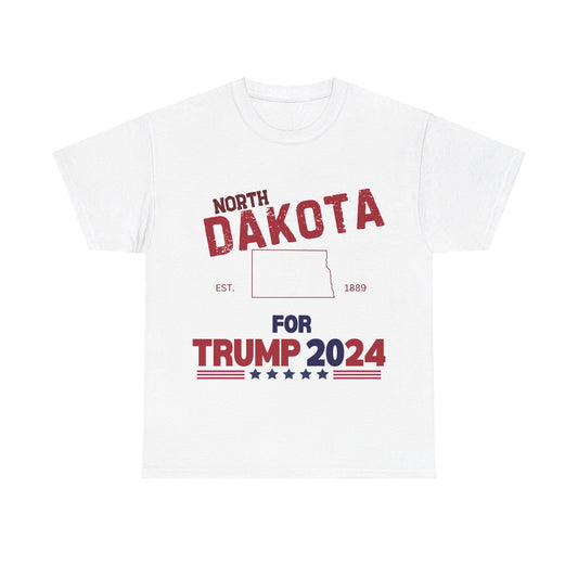 North Dakota for Trump Cotton Tee