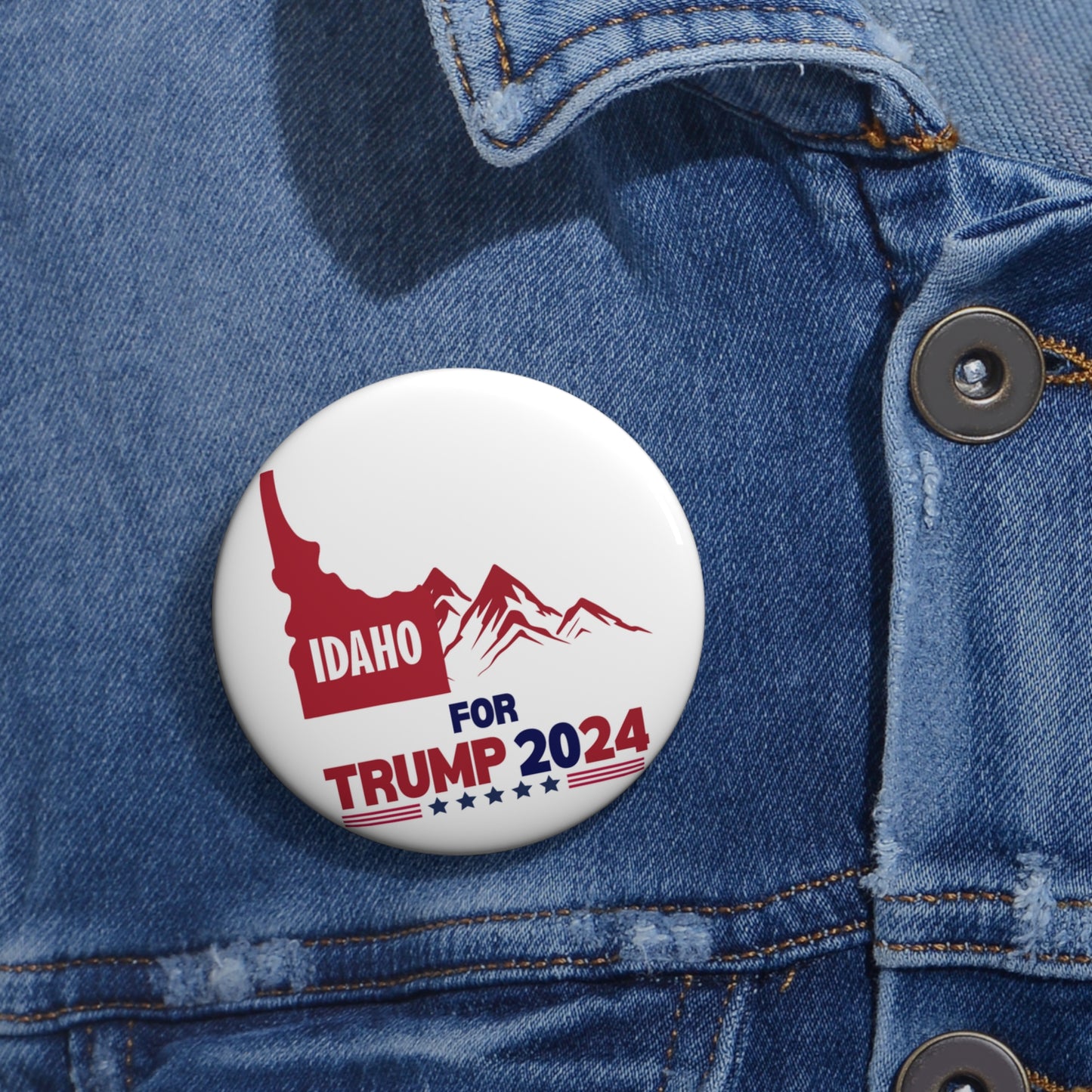 Idaho for Trump Pin Buttons