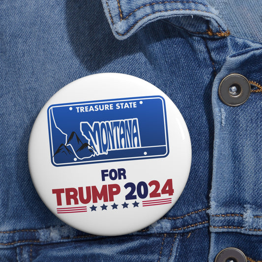 Montana for Trump Pin Buttons