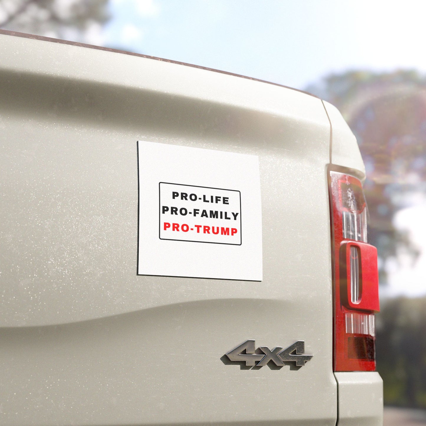 Pro-Life Pro-Trump Car Magnets