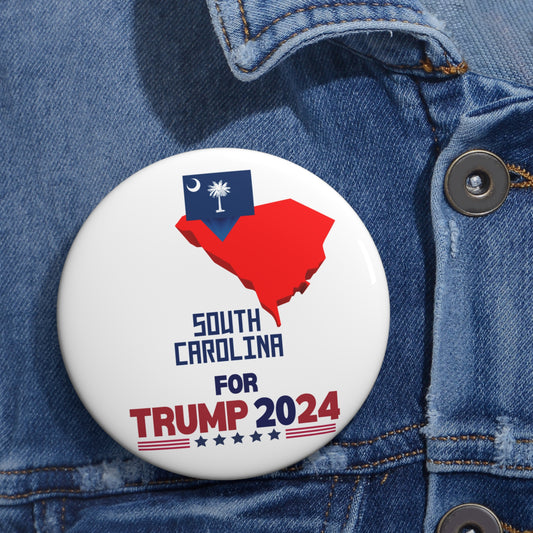 South Carolina for Trump Pin Buttons