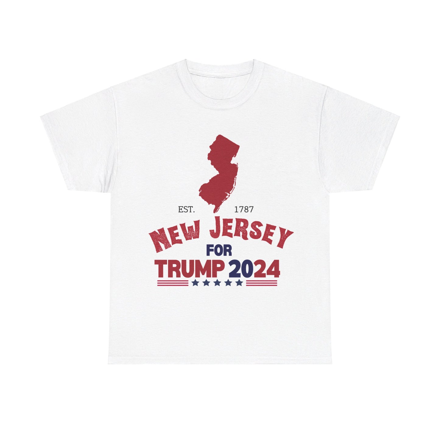 New Jersey for Trump Cotton Tee