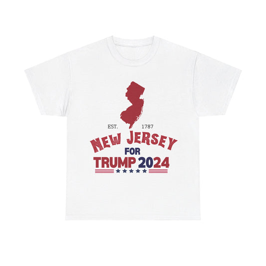 New Jersey for Trump Cotton Tee