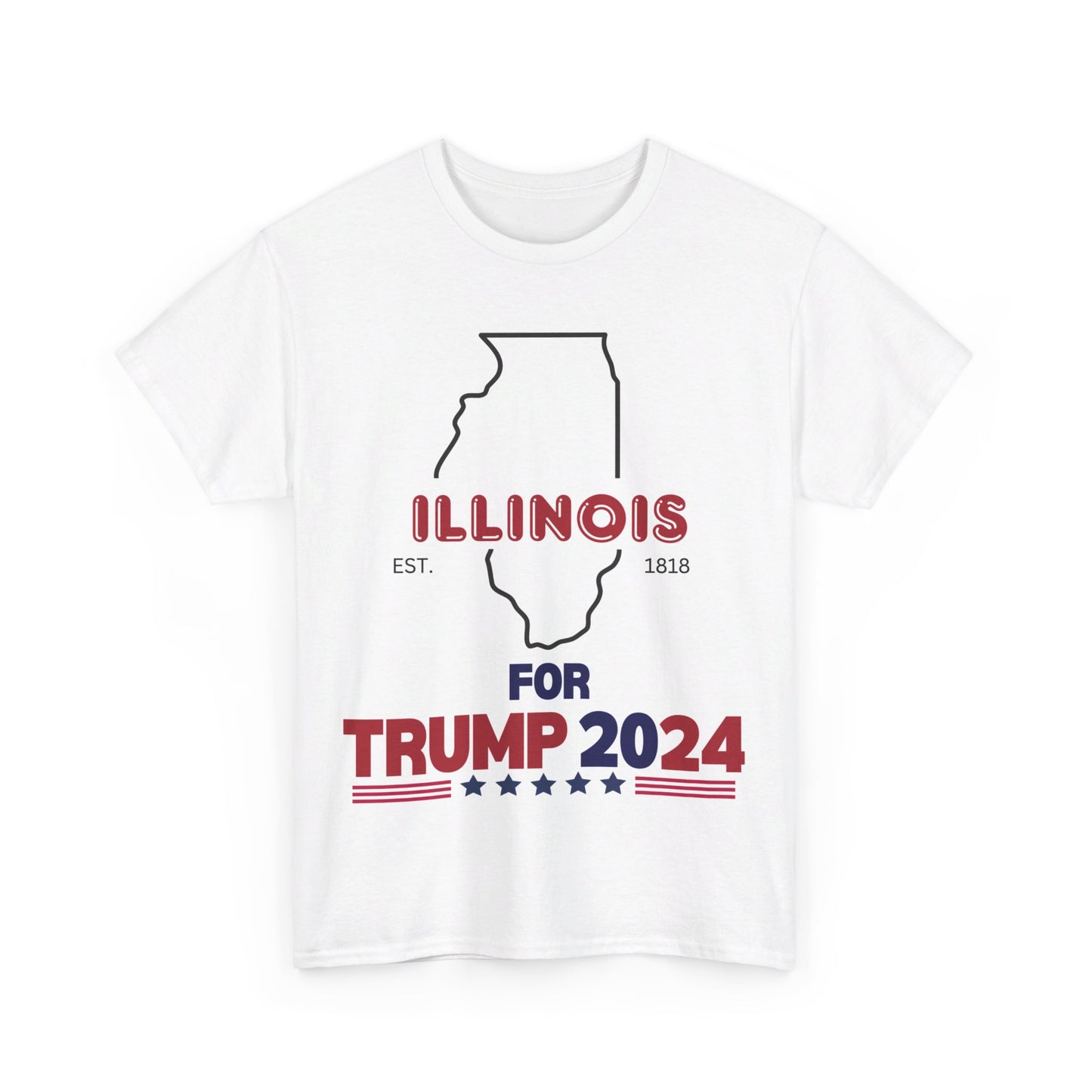 Illinois for Trump Cotton Tee