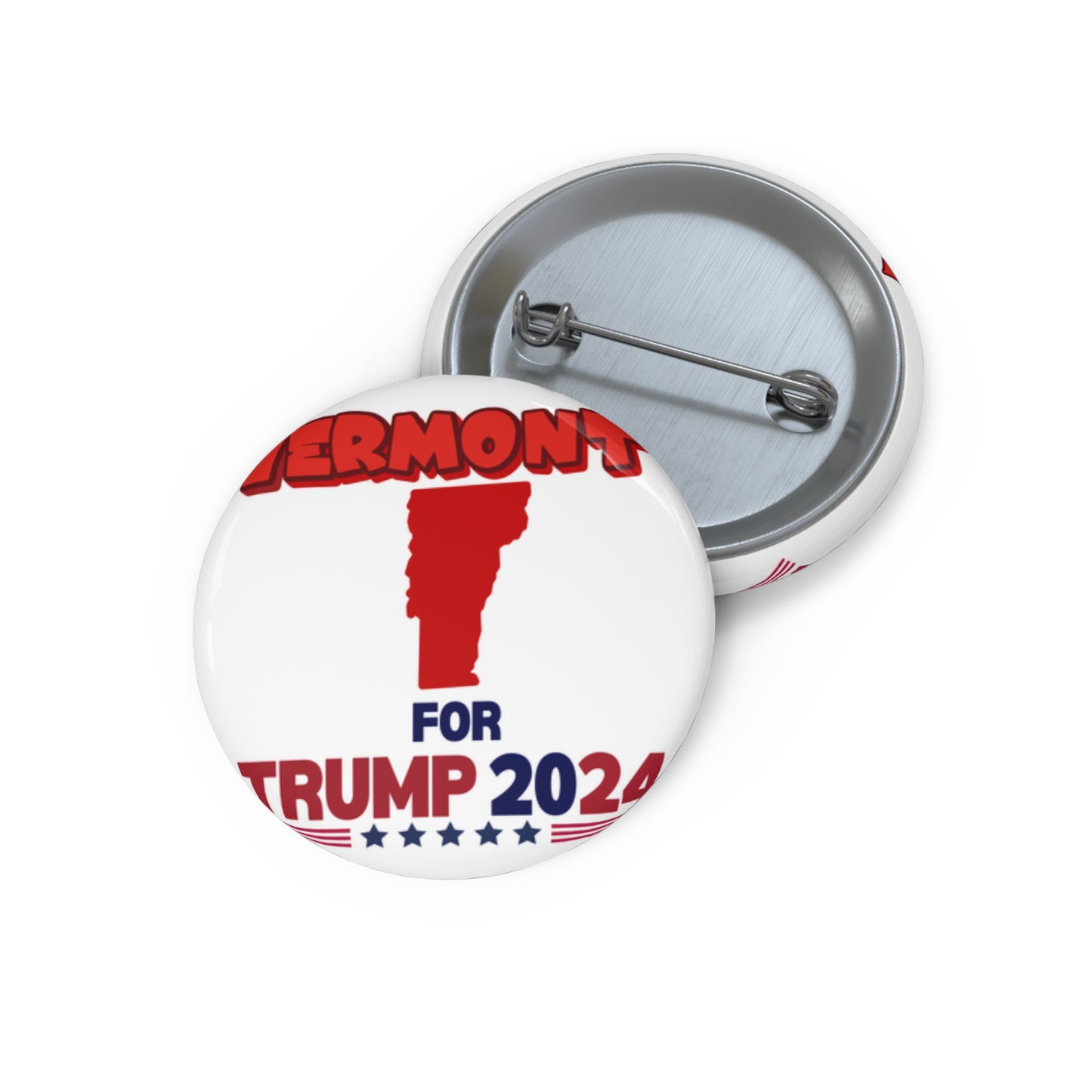 Vermont for Trump Pin Buttons