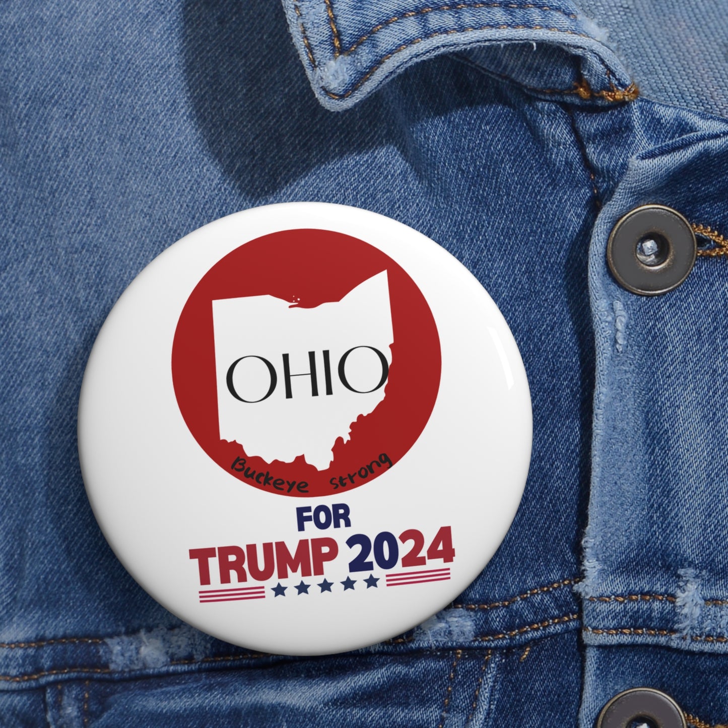 Ohio for Trump Pin Buttons