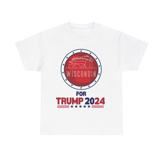 Wisconsin for Trump Cotton Tee