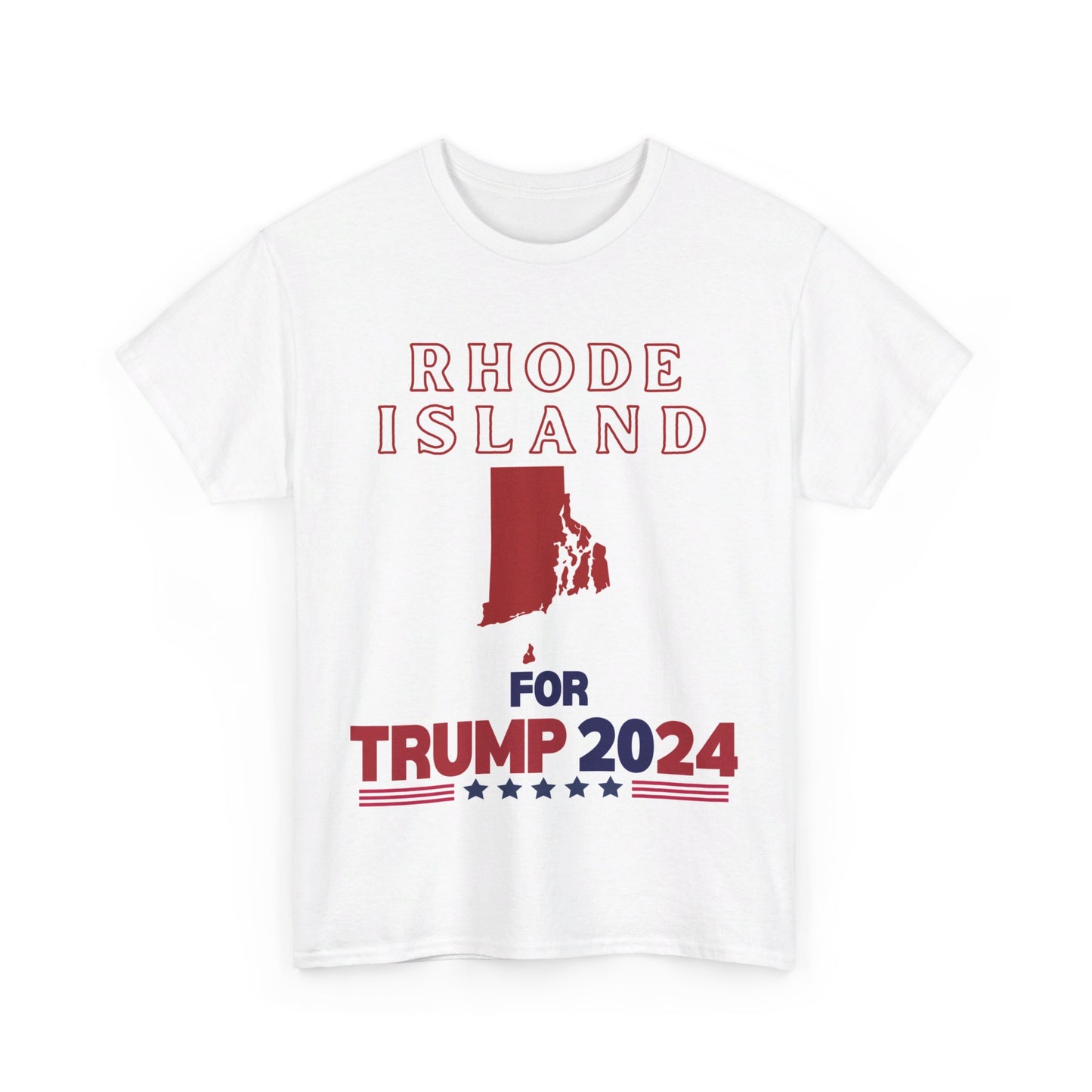 Rhode Island for Trump Cotton Tee