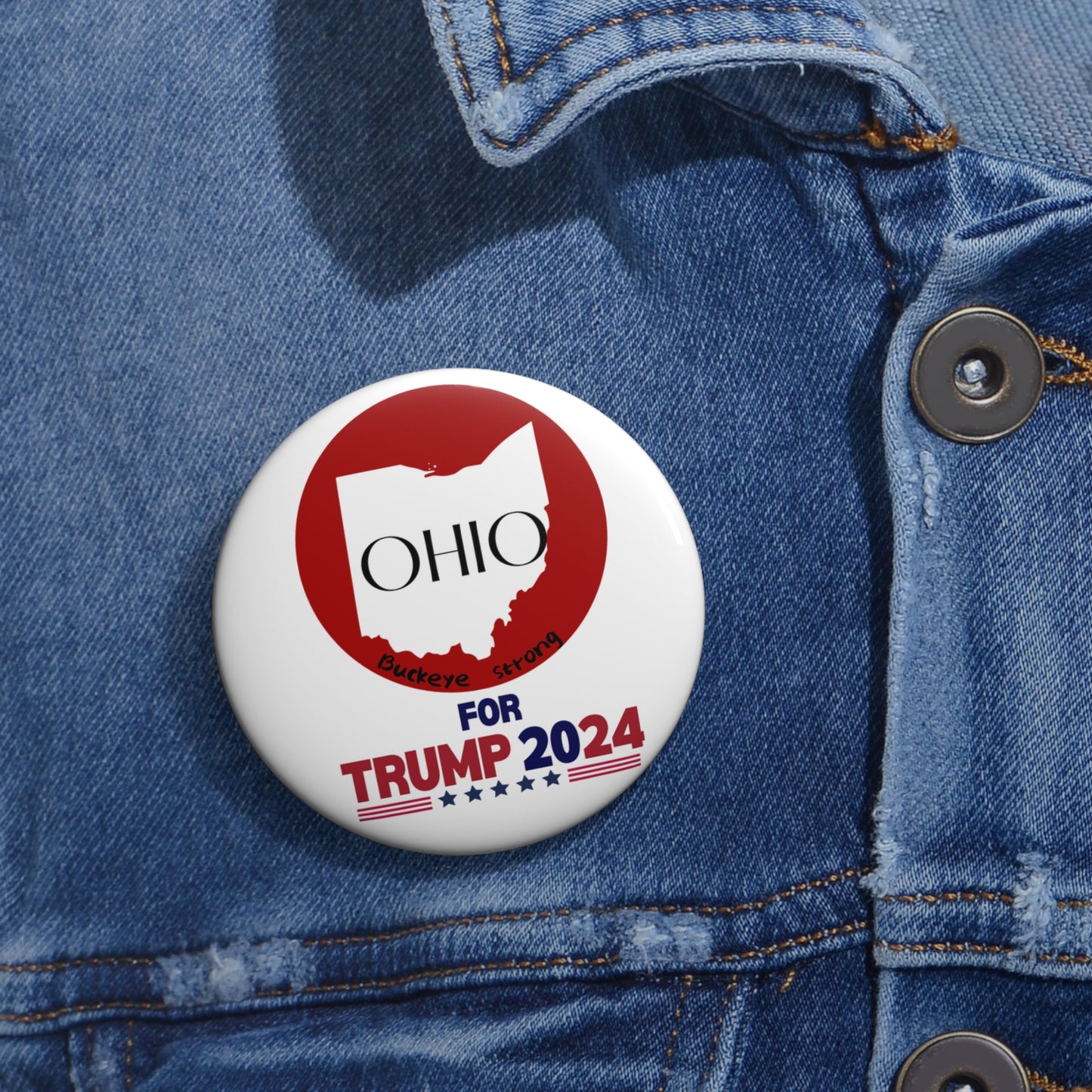 Ohio for Trump Pin Buttons