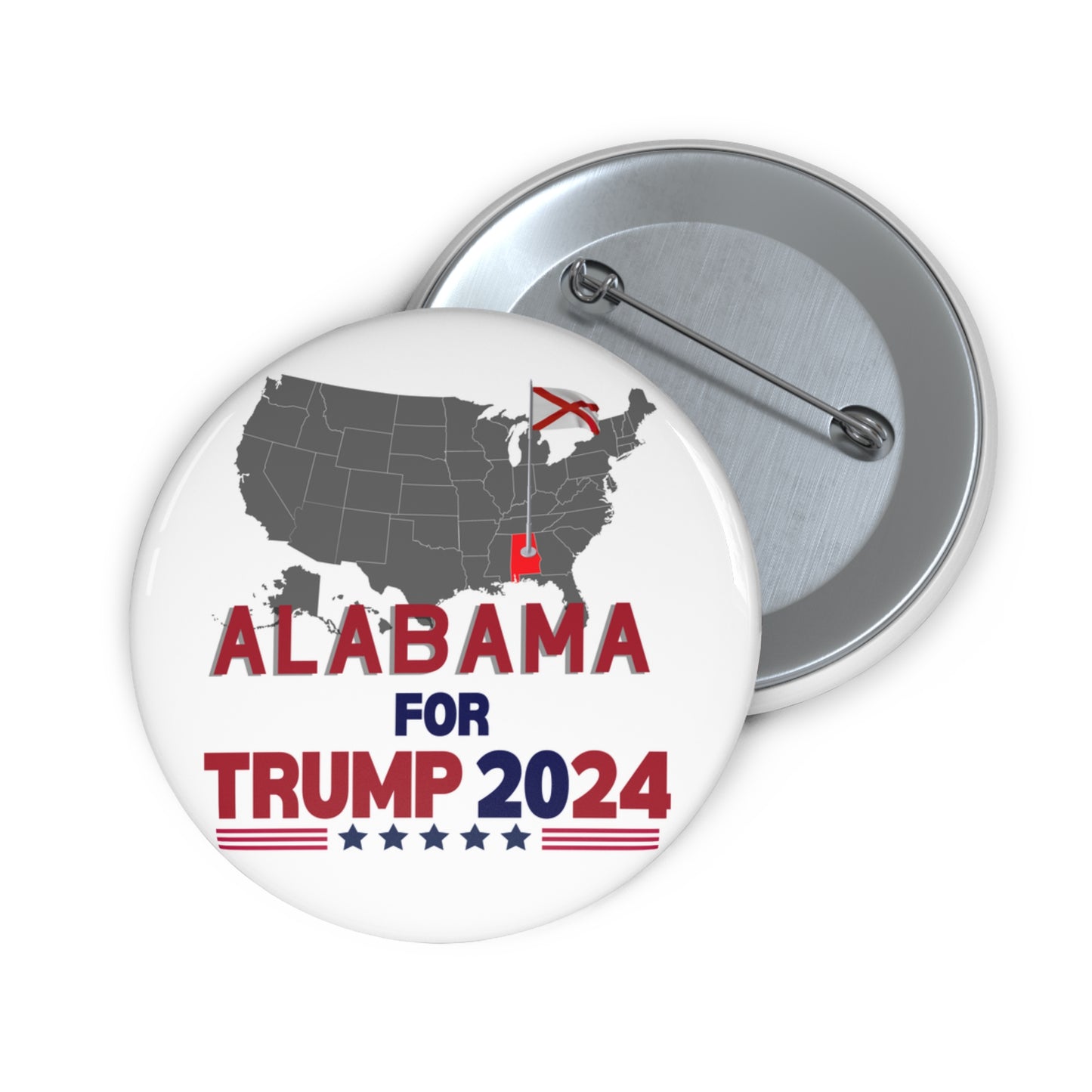 Alabama for Trump Pin Buttons