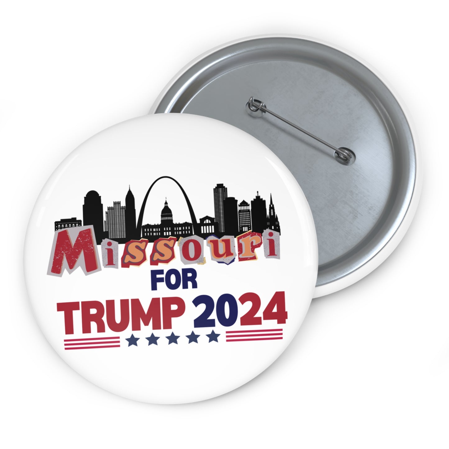 Missouri for Trump Pin Buttons