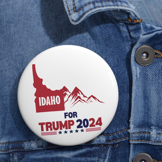 Idaho for Trump Pin Buttons