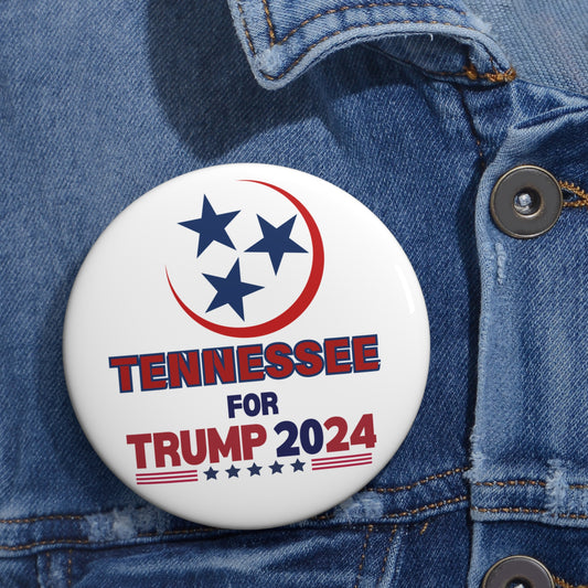 Tennessee for Trump Pin Buttons