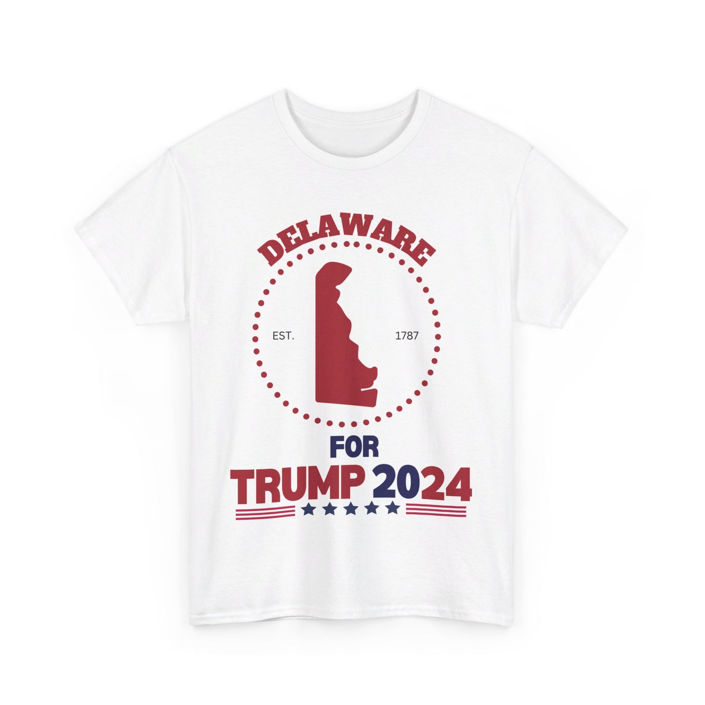 Delaware for Trump Cotton Tee