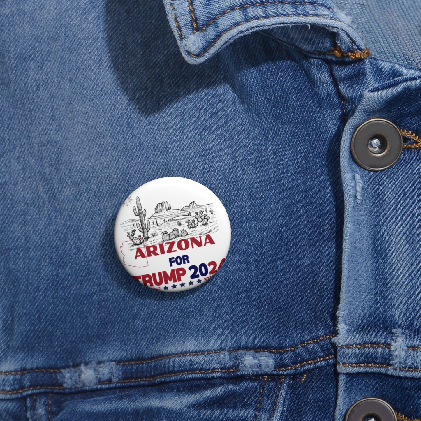 Arizona for Trump Pin Buttons