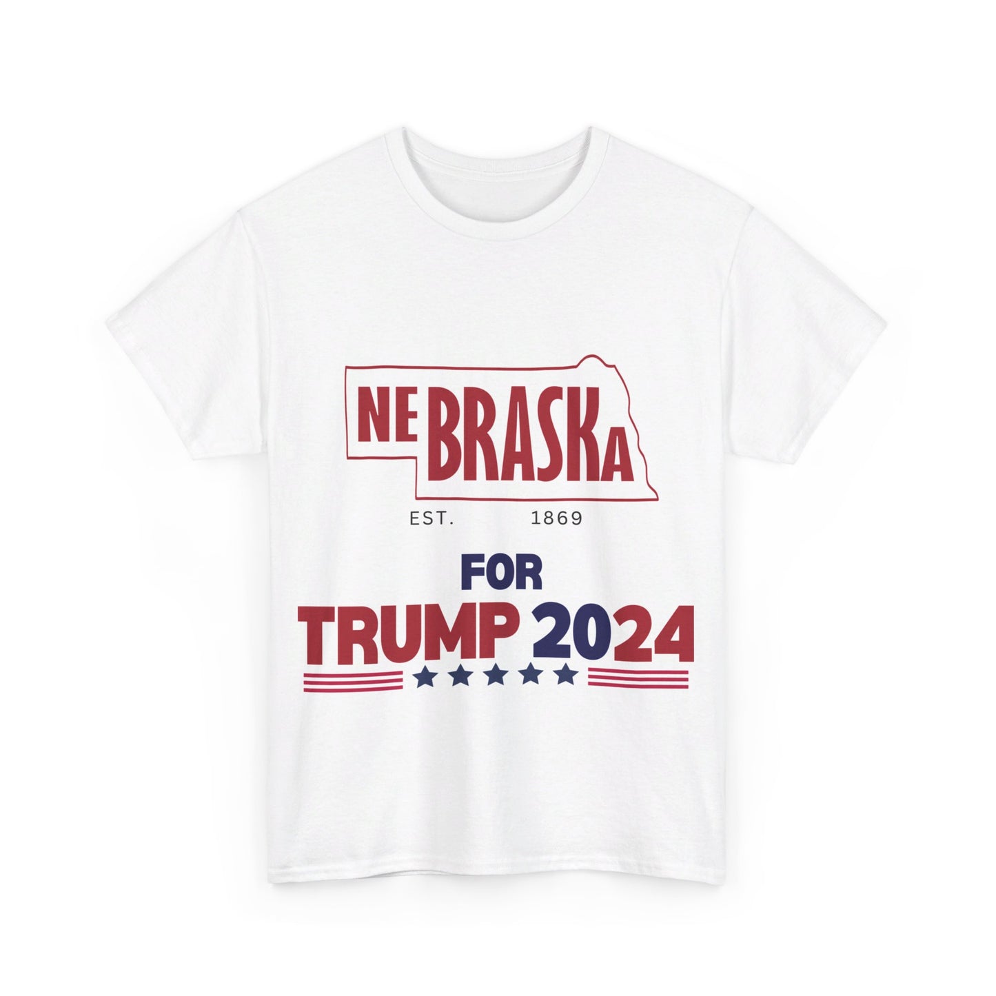 Nebraska for Trump Cotton Tee