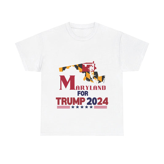 Maryland for Trump Cotton Tee