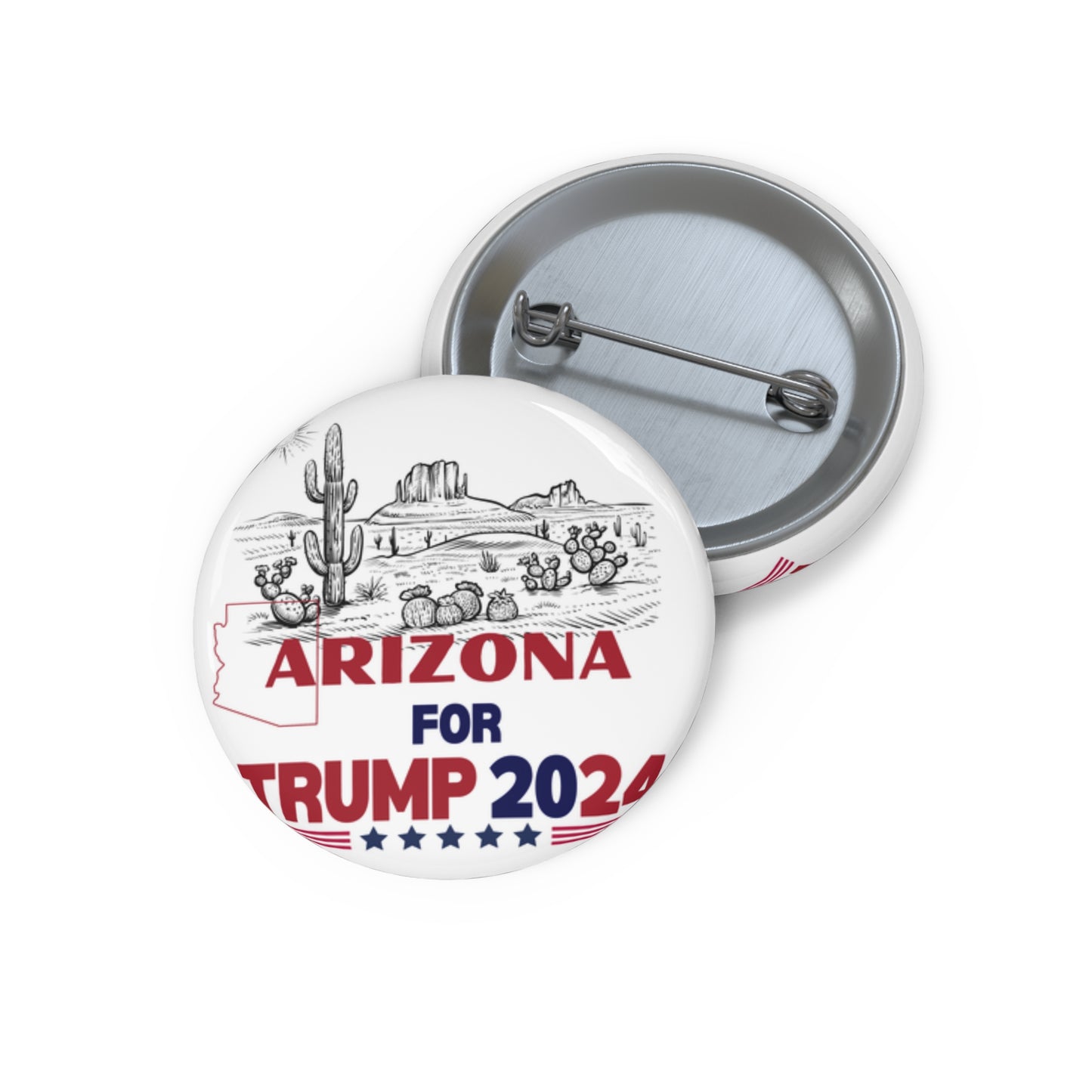 Arizona for Trump Pin Buttons