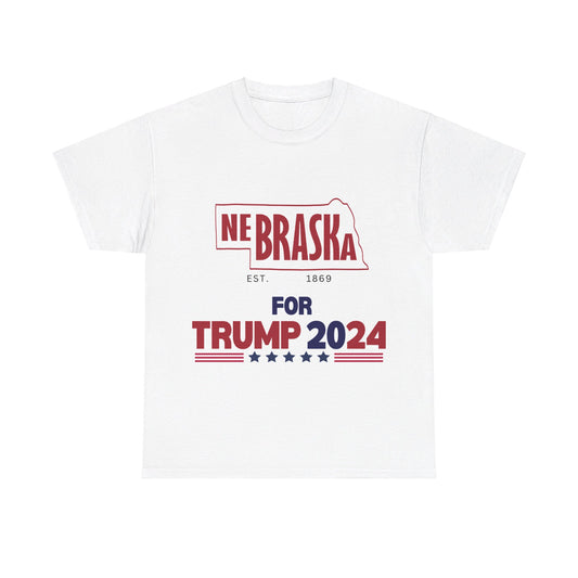 Nebraska for Trump Cotton Tee