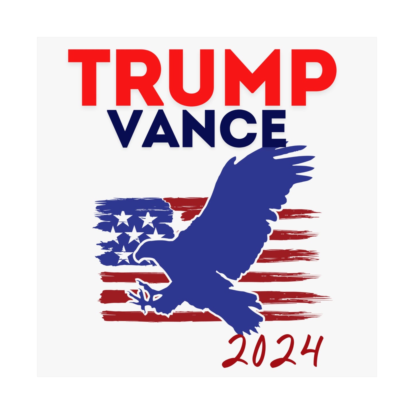 Trump Vance Matte Vertical Posters