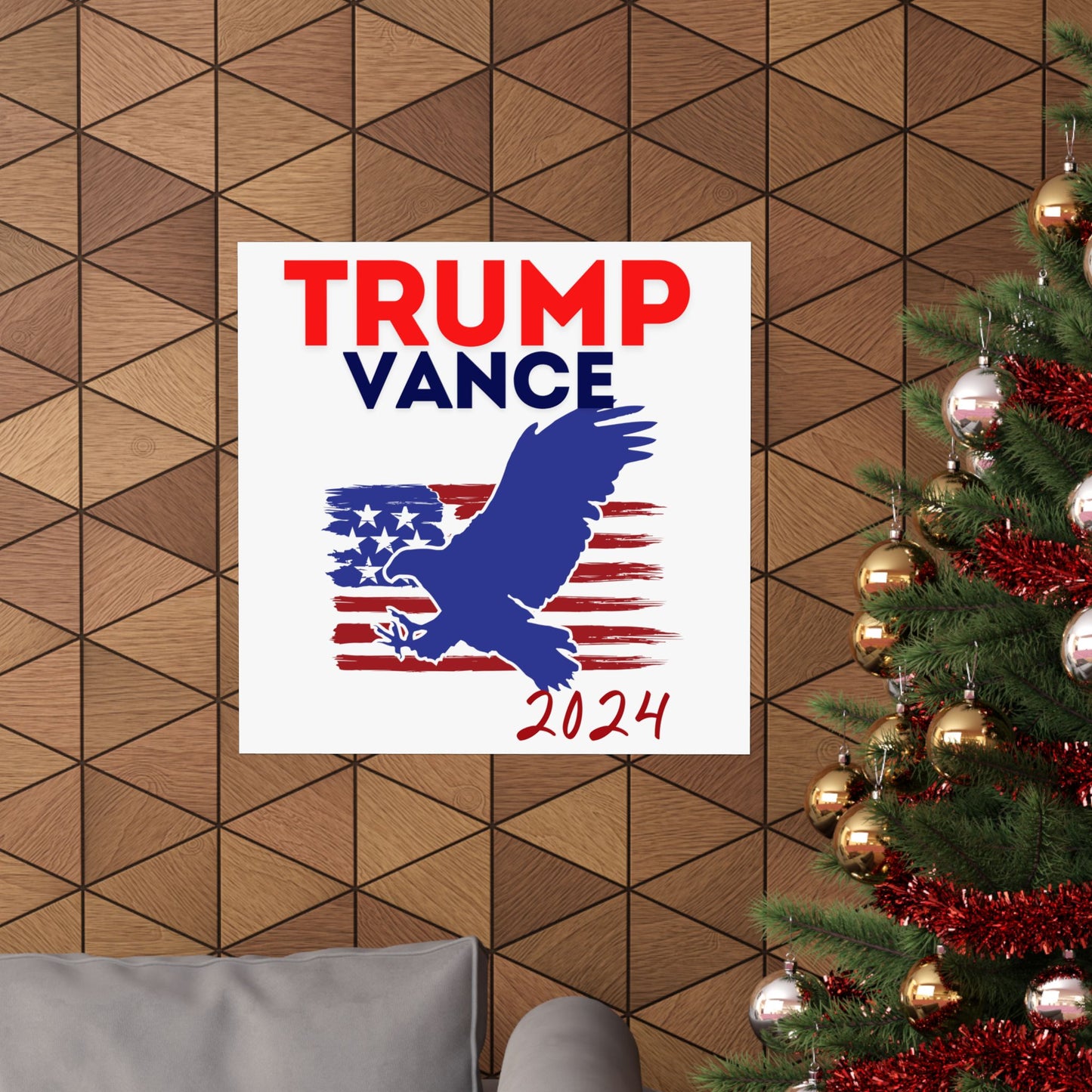 Trump Vance Matte Vertical Posters