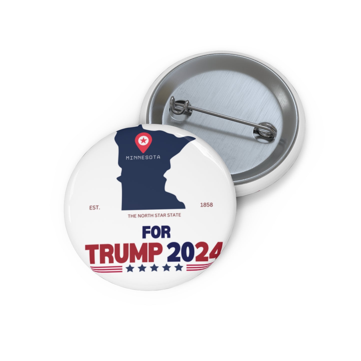 Minnesota for Trump Pin Buttons