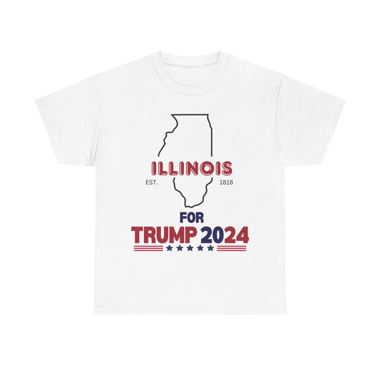 Illinois for Trump Cotton Tee