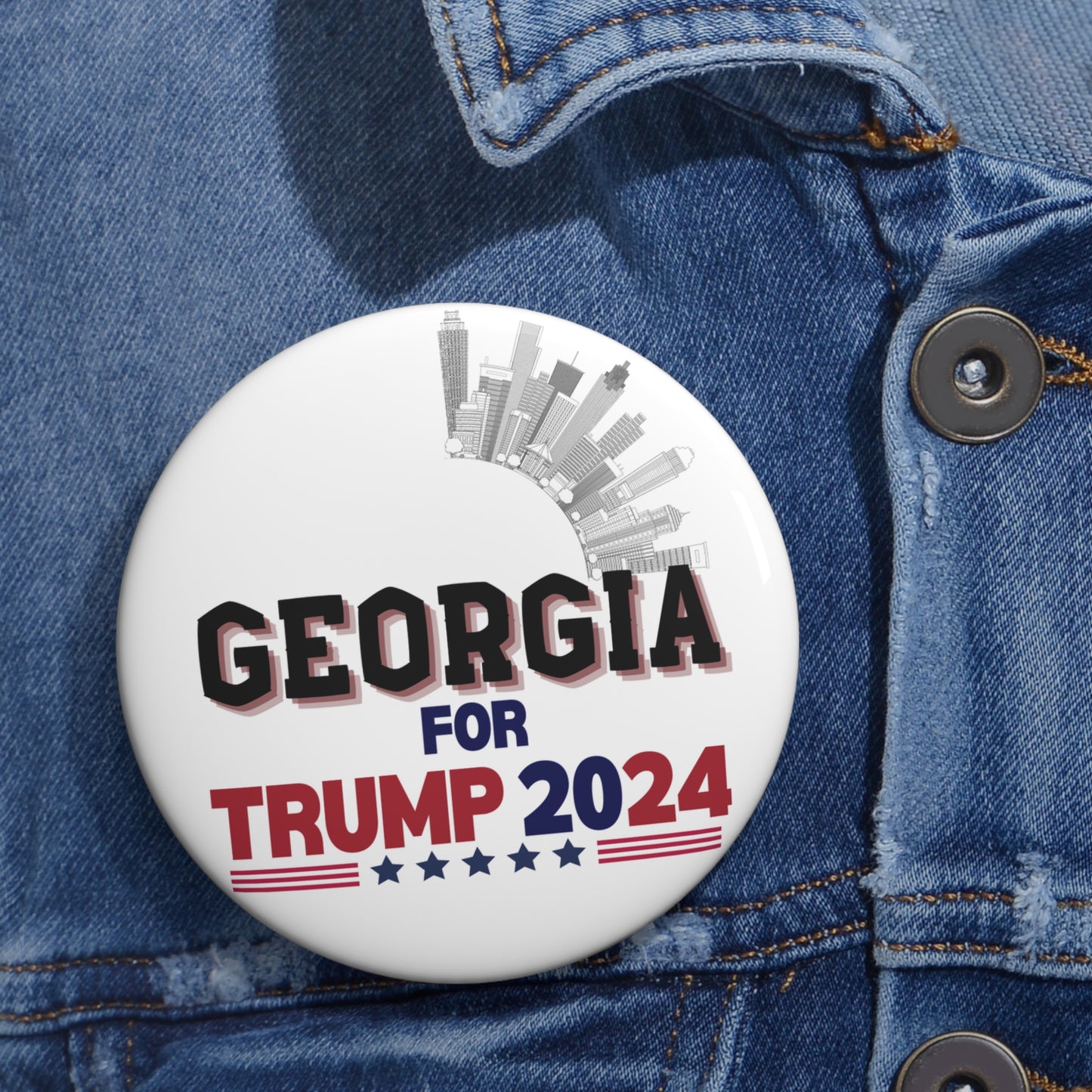 Georgia for Trump Pin Buttons