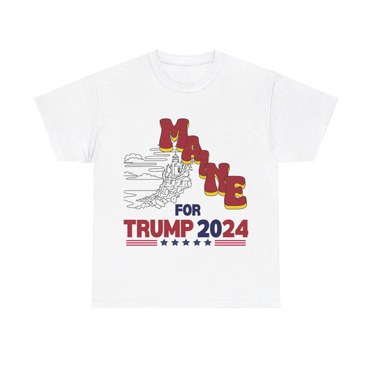 Maine for Trump Cotton Tee