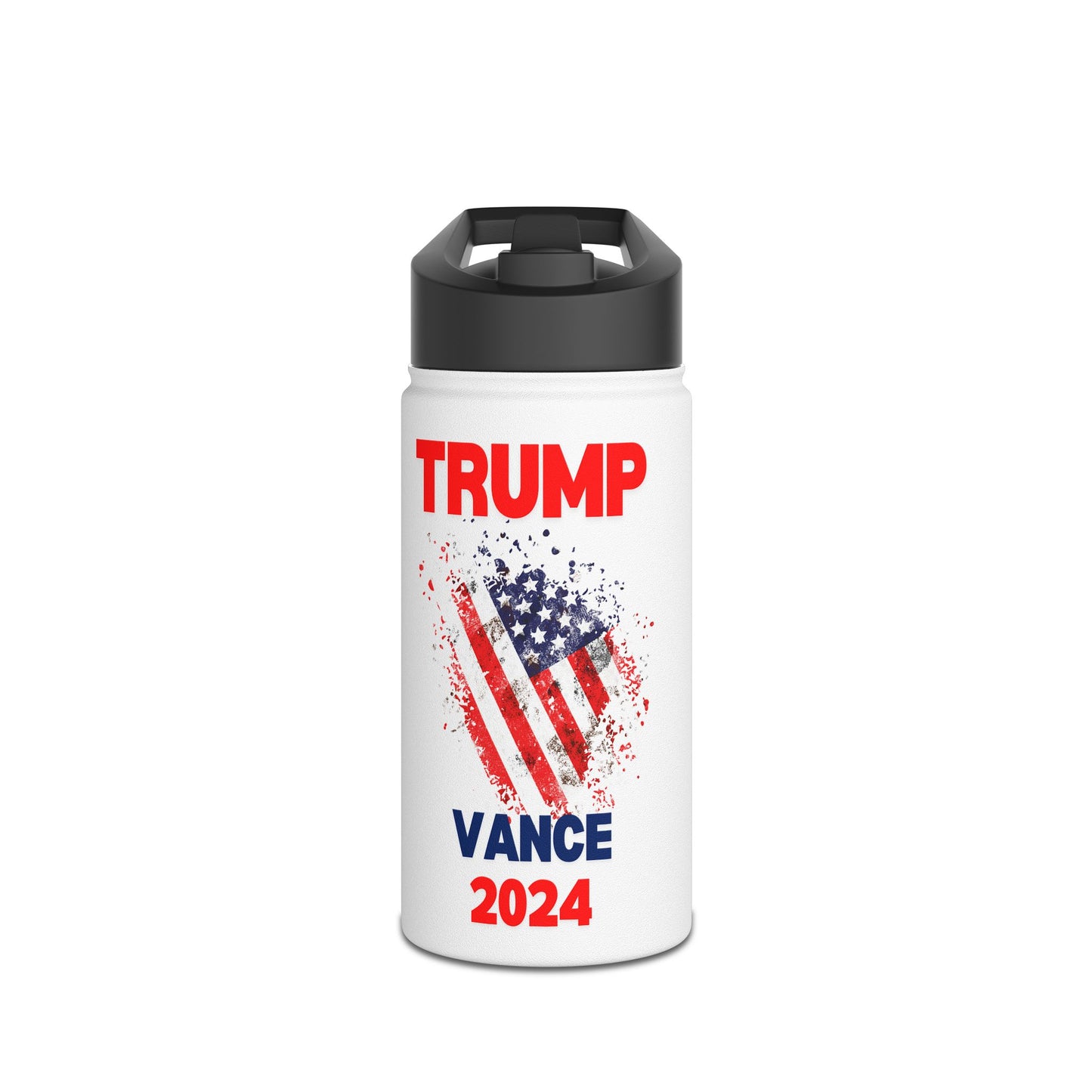 Trump Vance Stainless Steel Water Bottle, Standard Lid