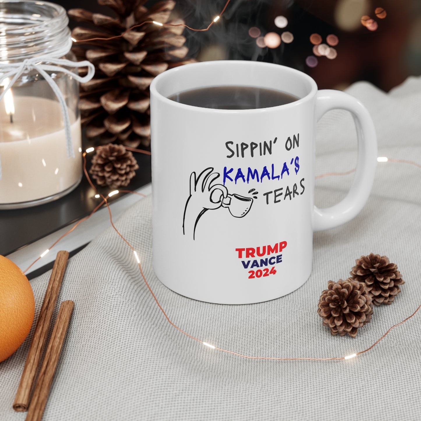 Sippin' on Kamala'a Tears Mug 11oz