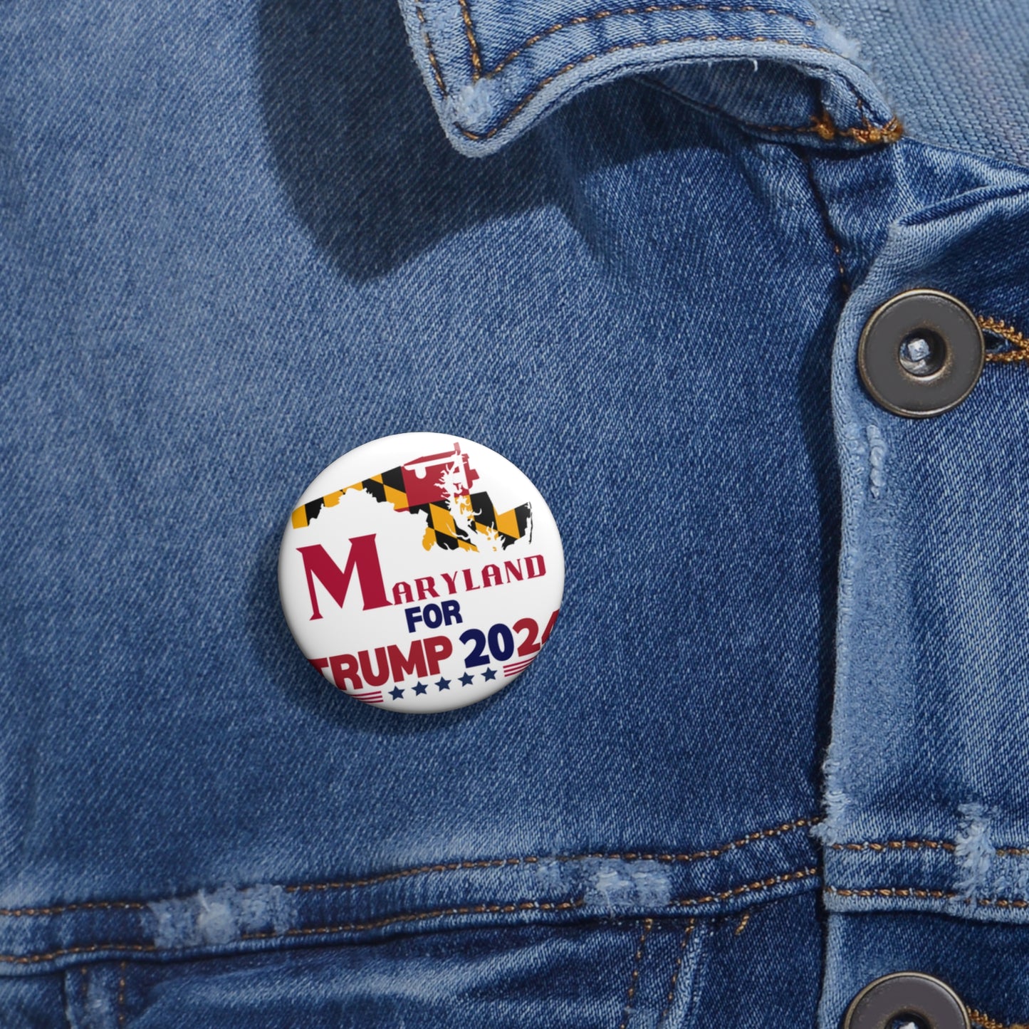 Maryland for Trump Pin Buttons