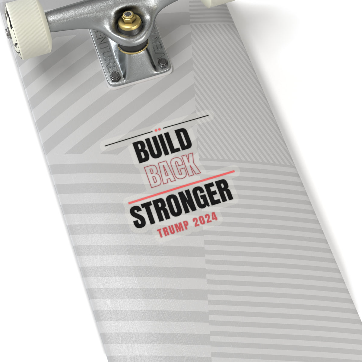 Build Back Stronger Trump Kiss-Cut Stickers