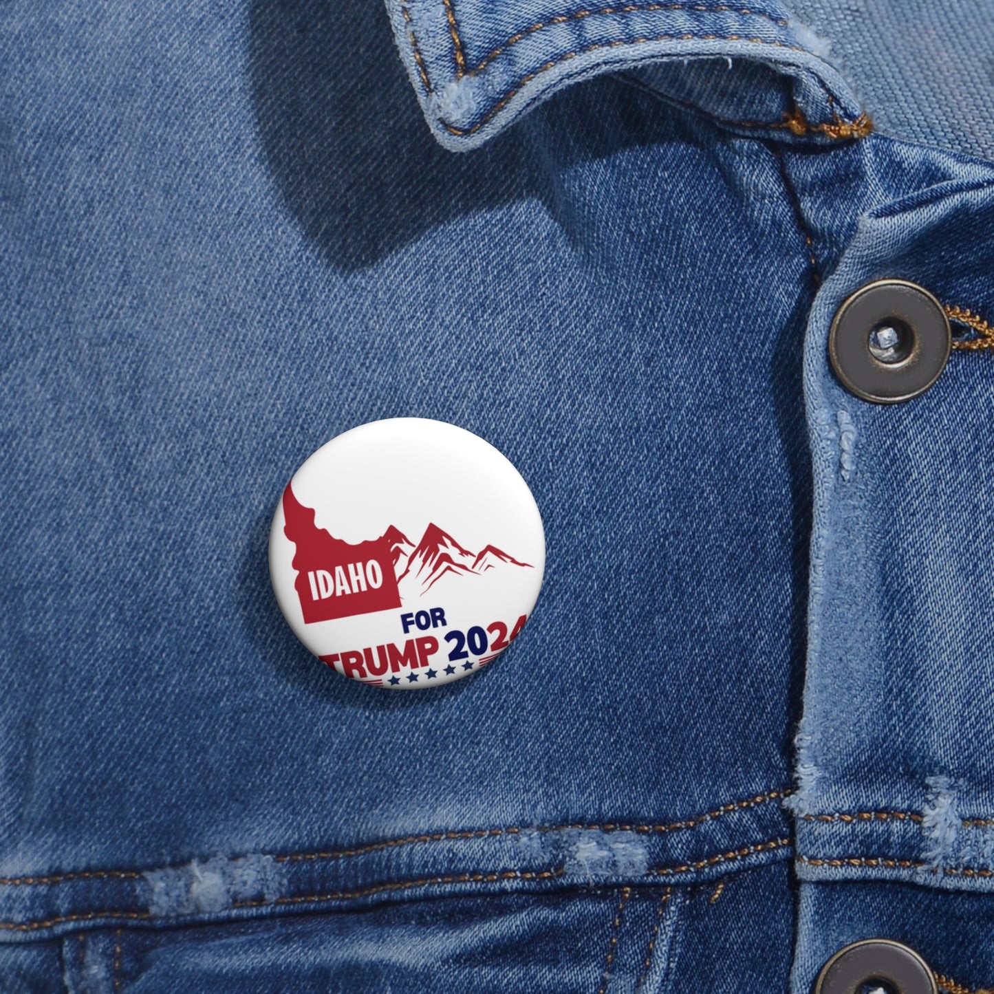 Idaho for Trump Pin Buttons