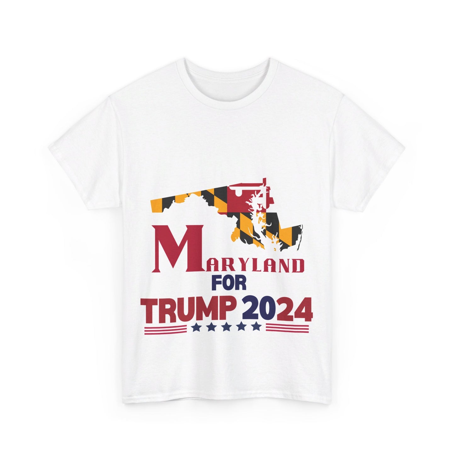 Maryland for Trump Cotton Tee