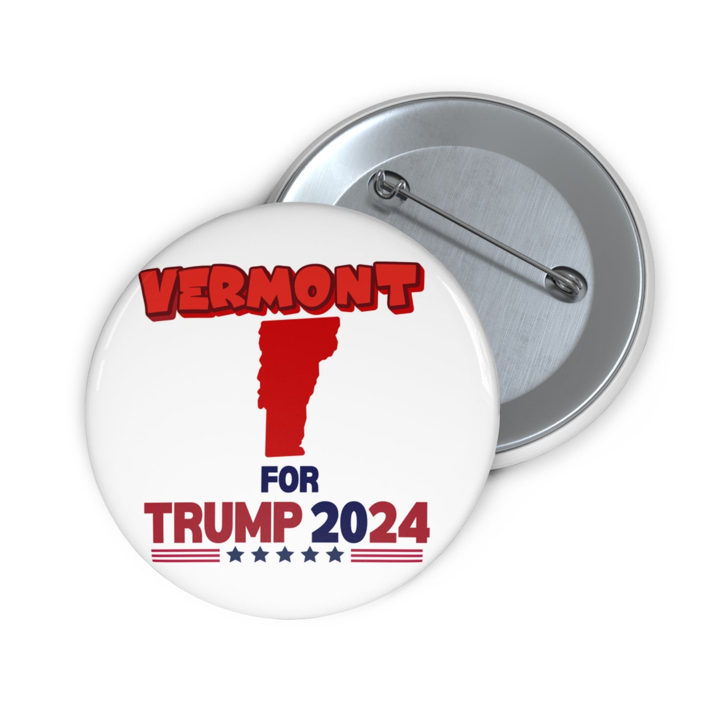 Vermont for Trump Pin Buttons