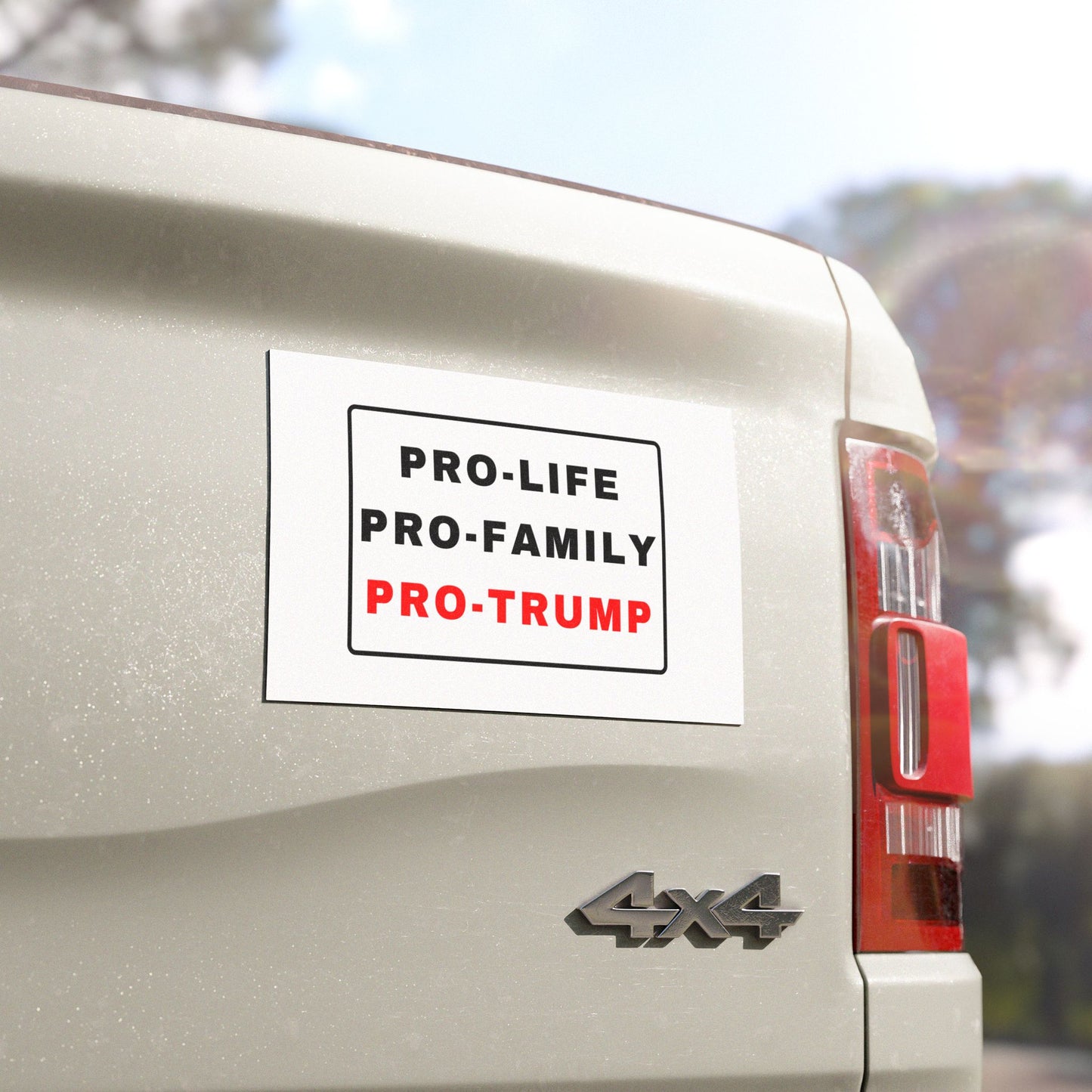 Pro-Life Pro-Trump Car Magnets