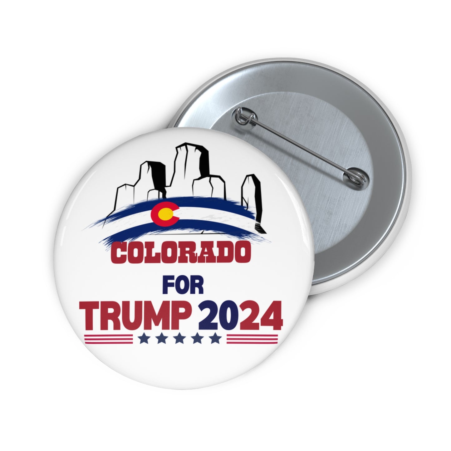 Colorado for Trump Pin Buttons