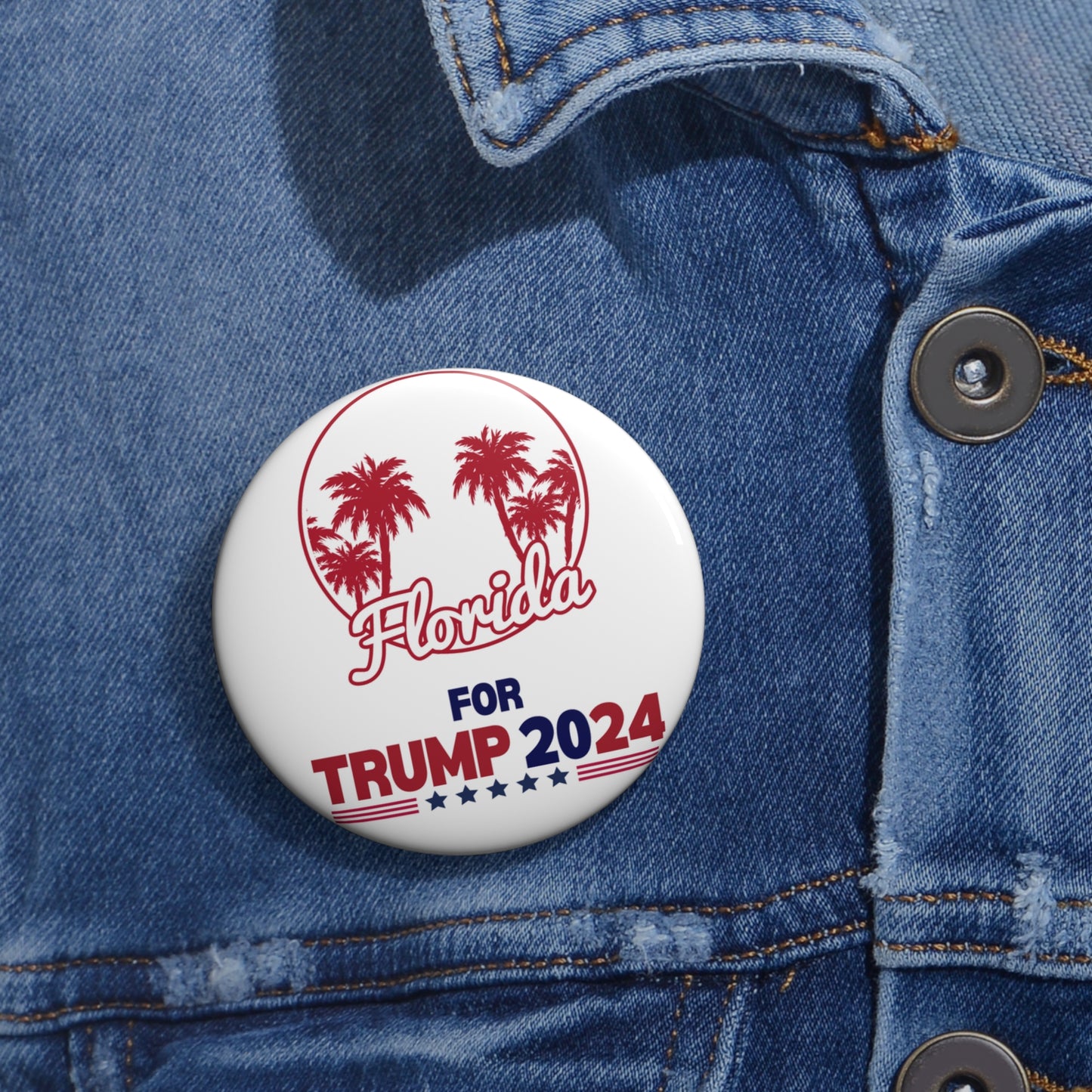 Florida for Trump Pin Buttons